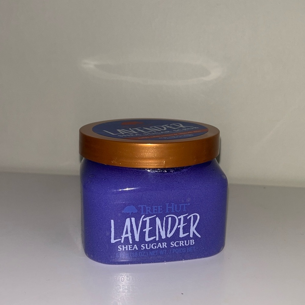 Rare tree hut lavender body scrub